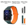 Udfine Watch Starry 1.8” HD Display Bluetooth Call Smartwatch Double Straps